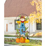 41.75" H Fall Metal Arch Scarecrow Yard Stake