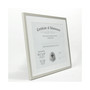 Dual Use Silver Aluminium Document Frame - 11" x 14"