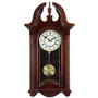 Clock Collection 26.5" Colonial Chiming Wall Clock with Roman Numerals
