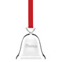 Ringing in The Season Christmas Bell Silver-Plated Ornament