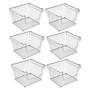 Stackable Storage Organizers, Pack of 6