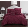 Hannah 8 Piece Twin Bed In a Bag Comforter Set
