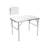 Patio Folding Camping Table Aluminum Adjustable Portable
