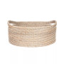 Oval Basket with Cutout Handles