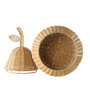 Pear Washable Wicker Floor Basket