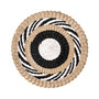 Woven Seaweed Hanging Wall Accent Basket, 16"