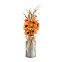 39.75" H Fall Sunflower Leaf Potted Tree