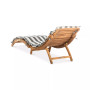 Irena Outdoor 3-Pc. Lounge Set (2 Lounges & 1 End Table)