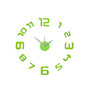 Glow Number Adhesive Clock