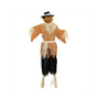 Animated Jack-O-Lantern Scarecrow Halloween Decoration, 6'