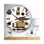 Emergency Call Oversized Mid-Century Wall Clock - 36" x 28" x 1"