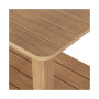 3-Piece Outdoor Adirondack Coffee Table and Side Table Set