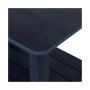 3-Piece Outdoor Adirondack Coffee Table and Side Table Set