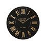 31.25" Oversized Modern Farmhouse Metal Enamel Wall Clock