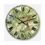 Traditional Oversized Metal Wall Clock