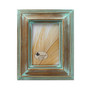 Weathered Wood with Verdigris Wash Picture Frame - 4" x 6"