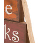Wooden - Give Thanks Block Set