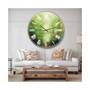 Traditional Landscape Oversized Metal Wall Clock - 36 x 36