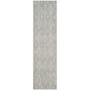 Courtyard Grey 2'3" x 8' Sisal Weave Runner Outdoor Area Rug