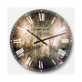 Photography Landscape Oversized Round Metal Wall Clock