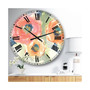 Cottage Oversized Metal Wall Clock