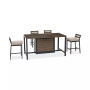 Stockholm 5-Pc. Chat Set (1 Fire Pit & 4 Counter Height Chairs), Created for Macy's