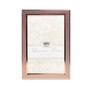 Fawn Pin Dot Pattern Copper Picture Frame - 4" x 6"