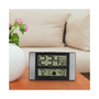 Atomic Digital Clock with Indoor and Outdoor Temperature