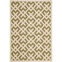 Courtyard Green and Bone 8' x 11' Outdoor Area Rug