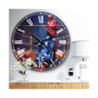Robot Boxing Oversized Modern Wall Clock - 36" x 28" x 1"