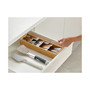 DrawerStore™ Bamboo Compact Cutlery Organizer