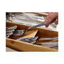 DrawerStore™ Bamboo Compact Cutlery Organizer