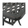Ava Outdoor Cast Chat Table with Ice Bucket
