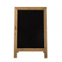 Farmhouse Wood Chalkboard Hanging or Standing Decor