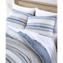 Bay Shore Reversible 3-Piece Comforter Set, Full/Queen
