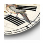 Birds Gathered On Wire Paris II Oversized Cottage Wall Clock - 36" x 28" x 1"