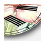Hibiscus Paradise Oversized Cottage Wall Clock - 36" x 28" x 1"
