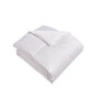 European White Goose Down 1000 Thread Count Cotton Comforter, Twin