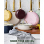 Reserve Healthy Ceramic Nonstick 12" Frypan with Lid