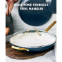 Reserve Healthy Ceramic Nonstick 12" Frypan with Lid