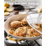 Reserve Healthy Ceramic Nonstick 12" Frypan with Lid