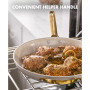 Reserve Healthy Ceramic Nonstick 12" Frypan with Lid