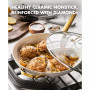 Reserve Healthy Ceramic Nonstick 12" Frypan with Lid
