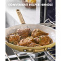 Reserve Healthy Ceramic Nonstick 12" Frypan with Lid