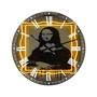 Mona Lisa Neon Large Modern Wall Clock - 38" x 38" x 1"