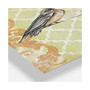 Birds Gathered On Wire Paris II Large Cottage 3 Panels Wall Clock - 23" x 23" x 1"