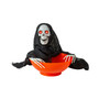 Animated Grim Reaper Halloween Candy Bowl, 10.5"