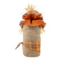 23.25" H Fall Linen Scarecrow Doorstop Porch Decor