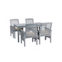 5 Piece Simple Outdoor Patio Dining Set