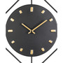 Modern Metal Golden Wall Clock